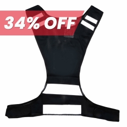 Reflective harness RNG Black