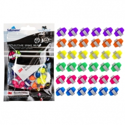 3M Reflective beads - Multicolour - 36 pcs
